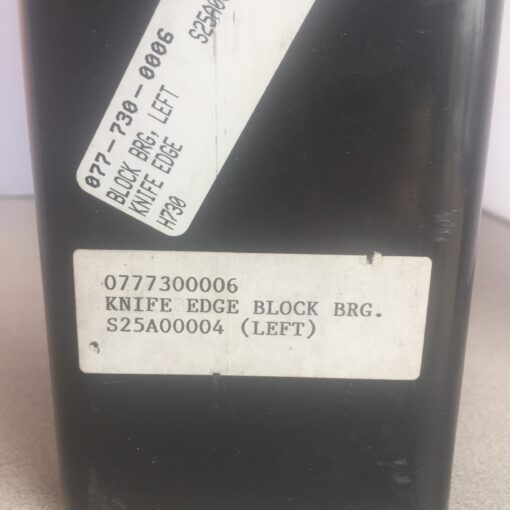 Knife Edge Block Bearing S25A00004 - Image 3