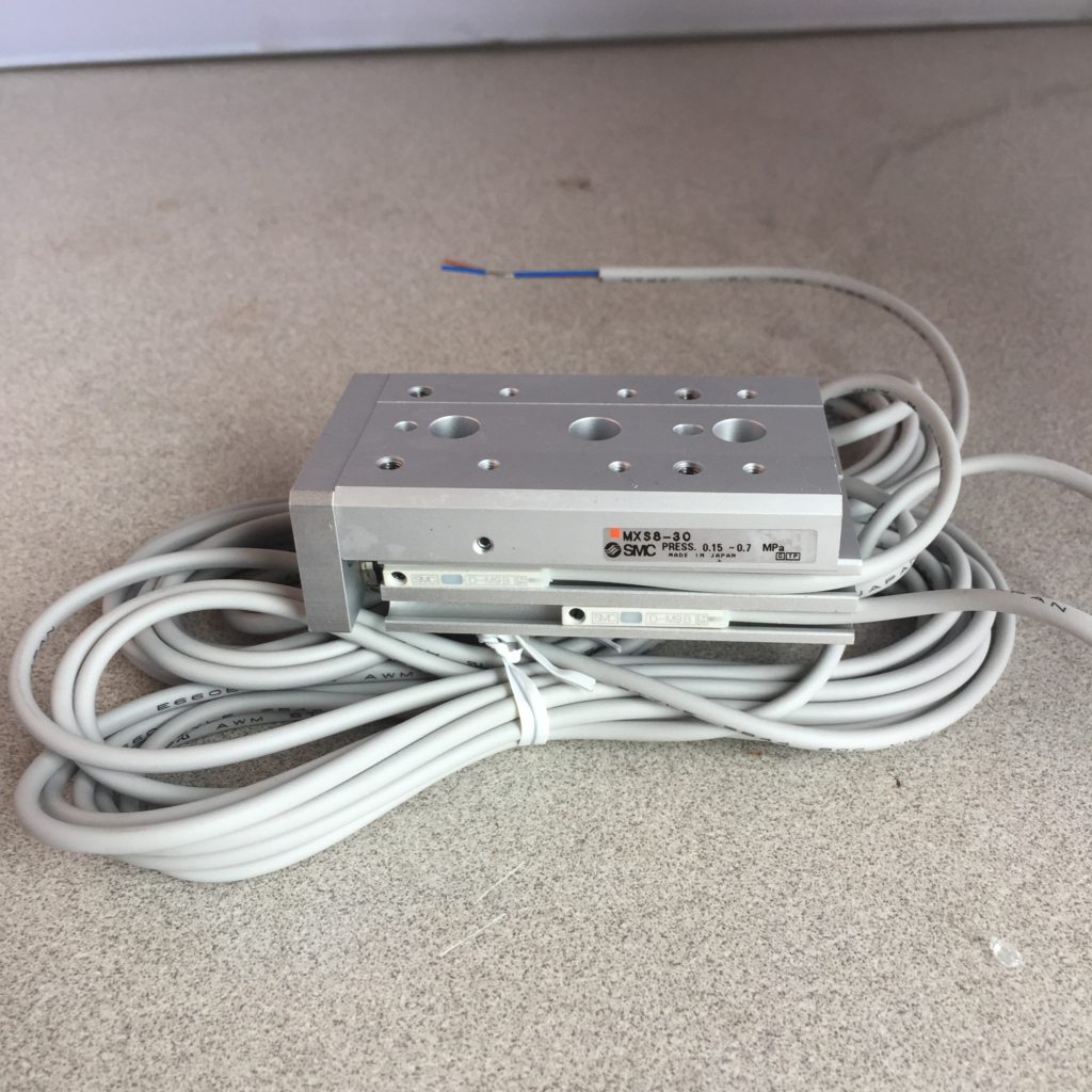 New In Box SMC MXS8-50 Cylinder Slide Table
