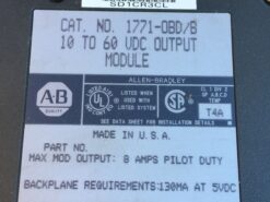Alternative view of Allen-Bradley 1771-OBD/B