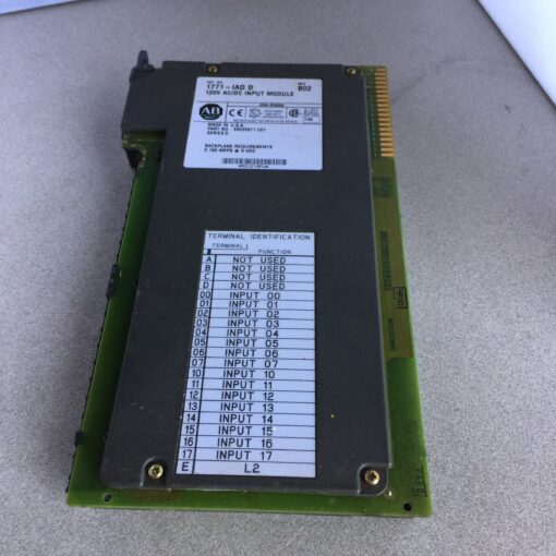 Allen-Bradley Input Module 1771-IAD/C