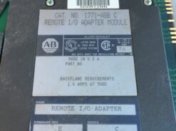Alternative view of Allen-Bradley 1771-ASB C Remote I/O
