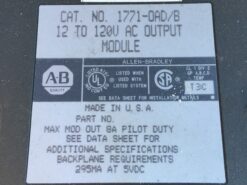 Alternative view of Allen-Bradley 1771-OAD/B