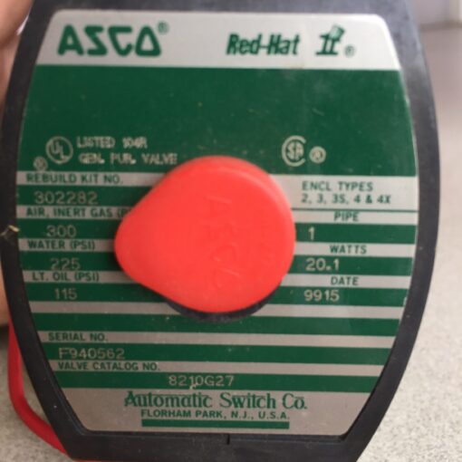ASCO Redhat Valve 8210G27 - Image 3