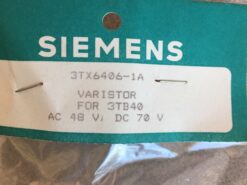 Alternative view of Siemens Varistor 3TX6 406-1A