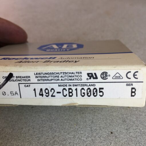 Allen-Bradley Circuit Breaker 1492-CB1G005 - Image 2