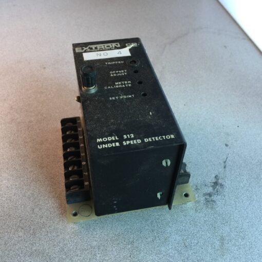 Extron Company Speed Detector 512-04