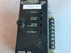 Alternative view of Extron Company Speed Detector 512-04