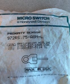 Honeywell Micro Switch Proximity Sensor 972RS.75-A8N-L