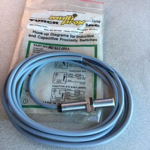 Turck Inc Proximity Sensor B12-G12-AN6X