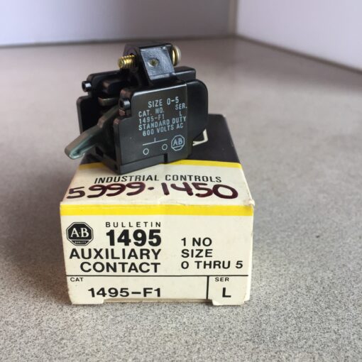 Allen-Bradley Auxiliary Contact 1495-F1 - Image 2