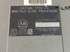Alternative view of Allen-Bradley 1772-LS Mini-PLC-2/05 Processor