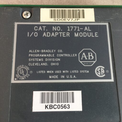 Allen-Bradley 1771-AL I/O Adapter Module - Image 5