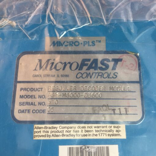 MicroFAST Controls Decoder ASYM8000D3600 - Image 7