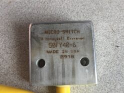 Alternative view of Honeywell Micro Switch 50FY40-6