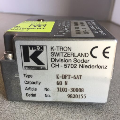 K-Tron Digital Force Transducer K-DFT-6AT - Image 2