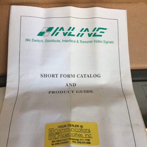 Inline 2085 RGBS Line Driver - Image 3