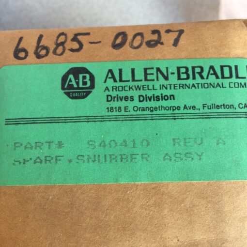 Allen-Bradley Spare Snubber S40410 - Image 2