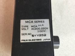 Alternative view of Fuji Electric MCA-HA