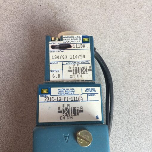 MAC Valve 721C-12-PI-111BA - Image 3