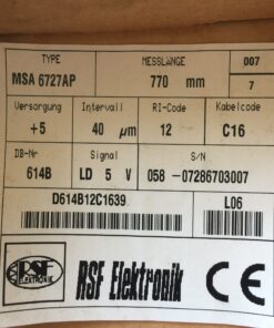 RSF Elektronik MSA 6727 AP 770mm
