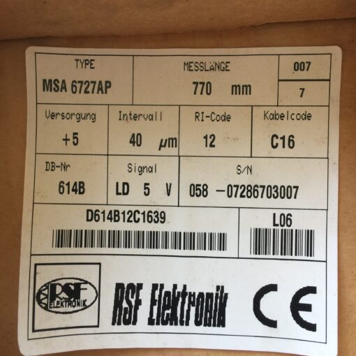 RSF Elektronik MSA 6727 AP 770mm