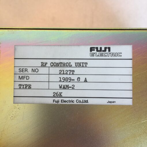 Fuji Electric RF Control Unit WAM-2 - Image 7