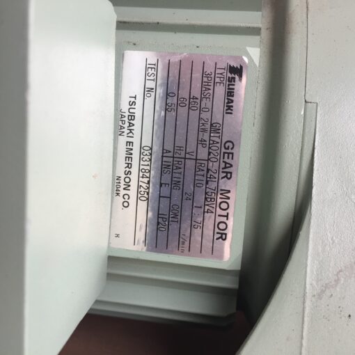Tsubaki Gear Motor GMTA020-24L75BV4 - Image 4