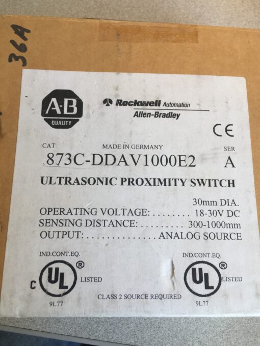 Allen-Bradley Proximity Switch 873C-DDAV1000E2 - Image 3