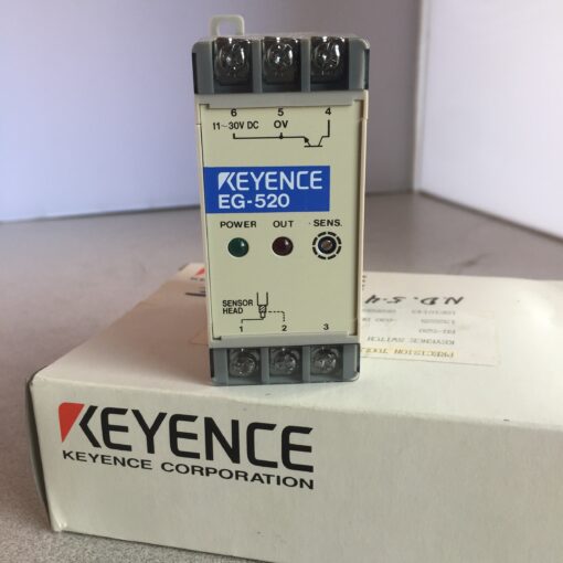 Keyence Sensor Amplifier EG-520 - Image 4
