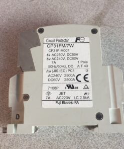 Fuji Electric Circuit Protector CP31FM/7W