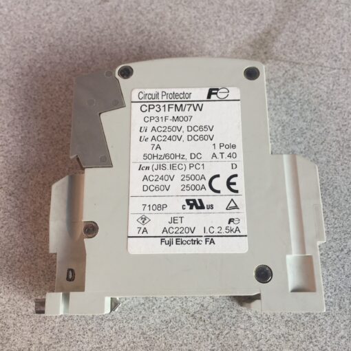 Fuji Electric Circuit Protector CP31FM/7W