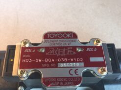 Alternative view of Toyo-oki Solenoid Control Valve HD3-3W-BGA-03B-WYD2