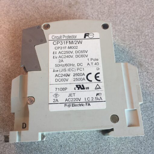 Fuji Electric Circuit Protector CP31FM/2W