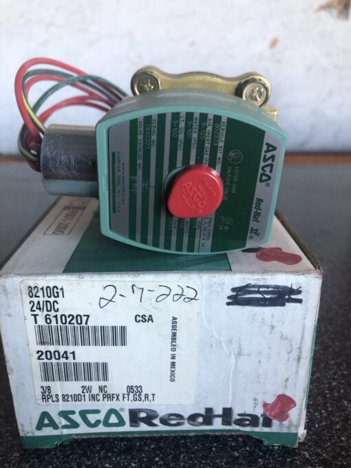 ASCO RedHat Solenoid Valve 8210G1