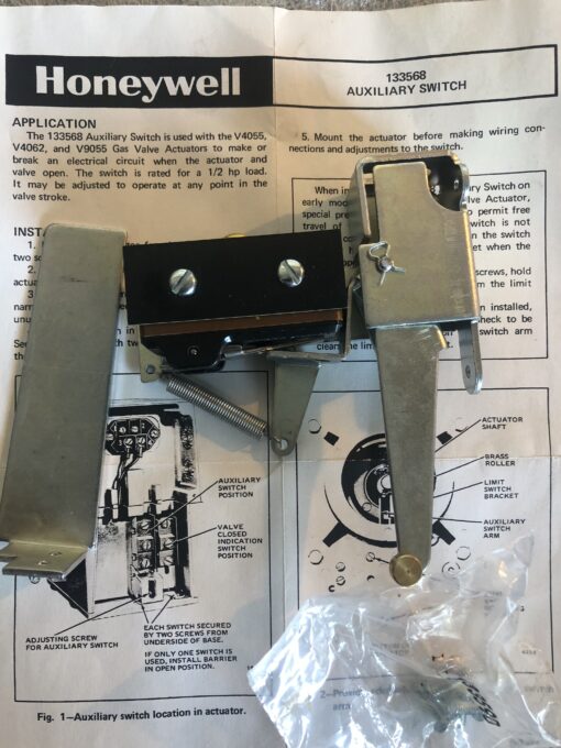 Honeywell Auxiliary Switch 133568 - Image 3