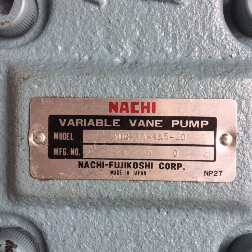 Nachi Vane Pump VDC-1A-1A5-20 - Image 4