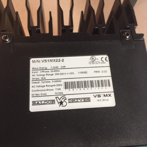 Baldor Drives VS1MX22-2 - Image 3