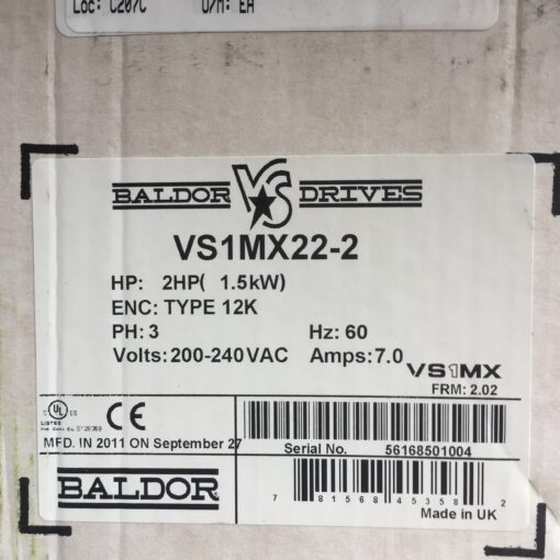 Baldor Drives VS1MX22-2 - Image 4