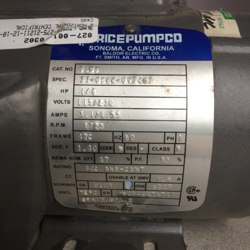 Price Pump LT25SS-275-21211-12-18-1T6 - Image 2