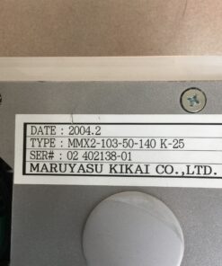 Maruyasu Kikai Conveyor Belt MMX2-103-50-140 K-25