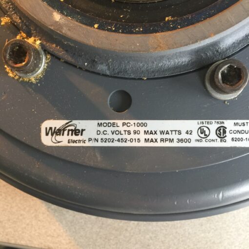Warner Electric Clutch PC-1000 - Image 2