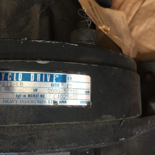 Sumitomo Cyclo Drive HX-211-LB - Image 3
