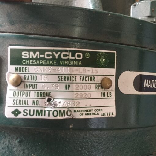 Sumitomo SM-Cyclo CNHX-4115-LB-15 - Image 5