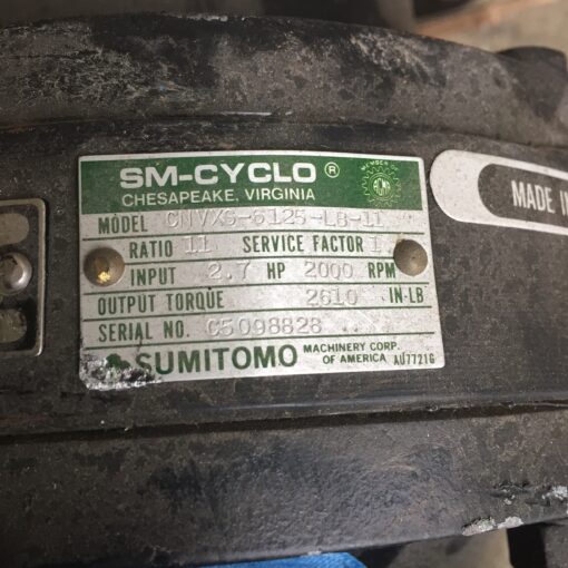 Sumitomo SM-Cyclo CNVXS-6125-LB-11 - Image 4
