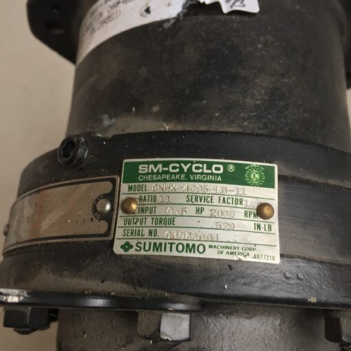 Sumitomo SM-Cyclo Gear Reducer CNHX-4095-LB-11 - Image 5