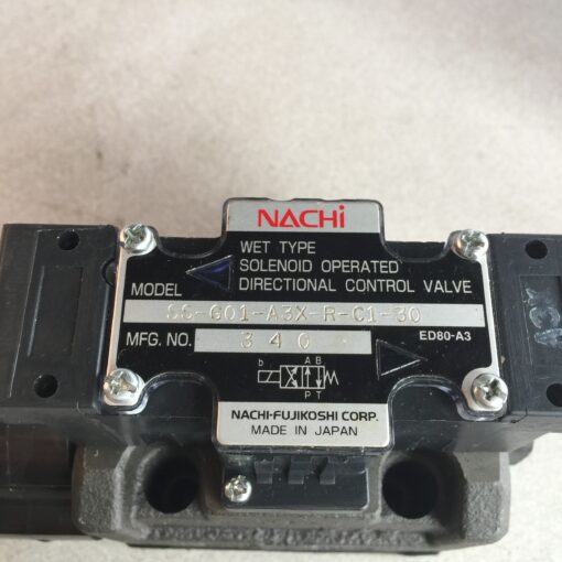 Nachi Control Valve SS-G01-A3X-R-C1-30 - Image 3