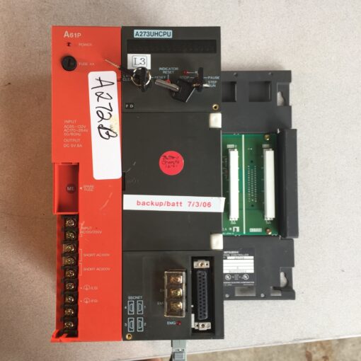 Mitsubishi A61P power supply w/A273UHCPU, w/A272B