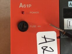 Alternative view of Mitsubishi A61P power supply w/A273UHCPU, w/A272B