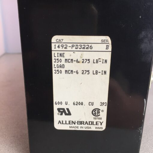 Allen-Bradley Power Distribution Block 1492-PD3226 - Image 3