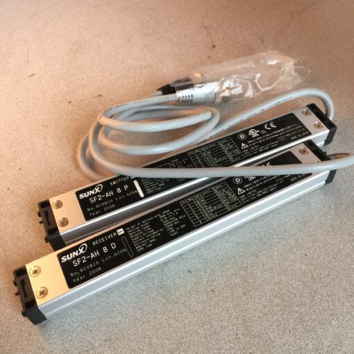 SunX Light Curtain SF2-AH8 Emitter and Receiver